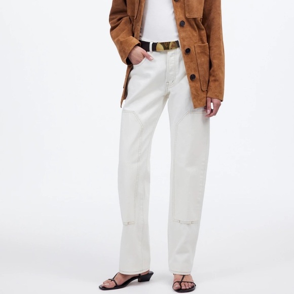 Madewell The Dean Easy Straight Jean - Picture 1 of 7